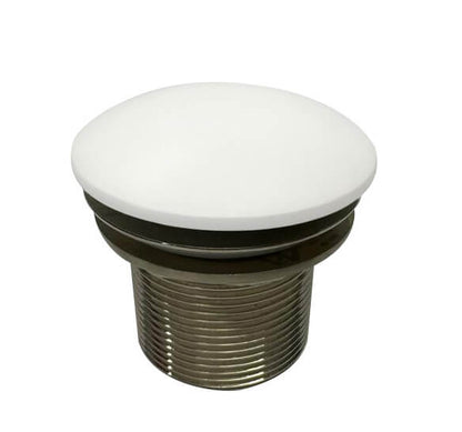 TitanCast 40mm Bath Pop-Up Waste - Satin Silk White