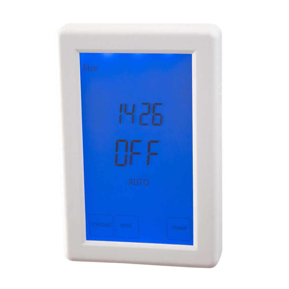 Radiant Touchscreen Timer Vertical - White