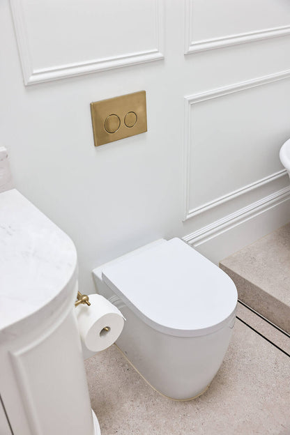Narva Rimless Floor Pan with Thin Seat & Pan Bend