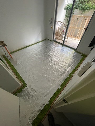 10 m² - Conductive tape 10m roles Under Carpet Heater Kits