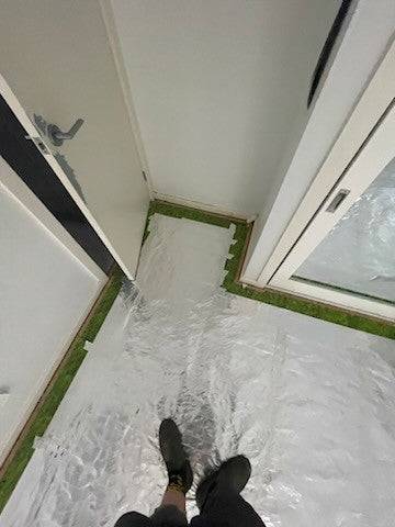 10 m² - Conductive tape 10m roles Under Carpet Heater Kits