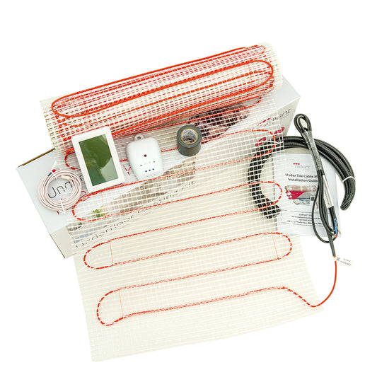 Radiant UNDER TILE KITS FOR LIVING AREAS - 0.5 x 18m / 9 sqm
