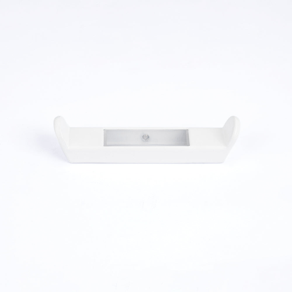 Radiant VERTICAL FLAT BAR HOOK MATT WHITE