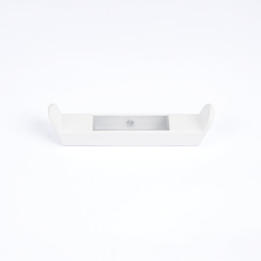 Radiant VERTICAL FLAT BAR HOOK MATT WHITE