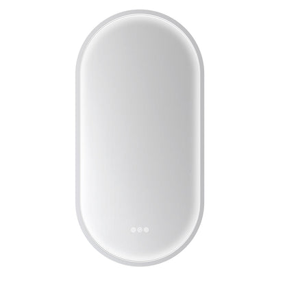 Radiant KÄPSEL - White - 500mm x 1000mm LED Mirror