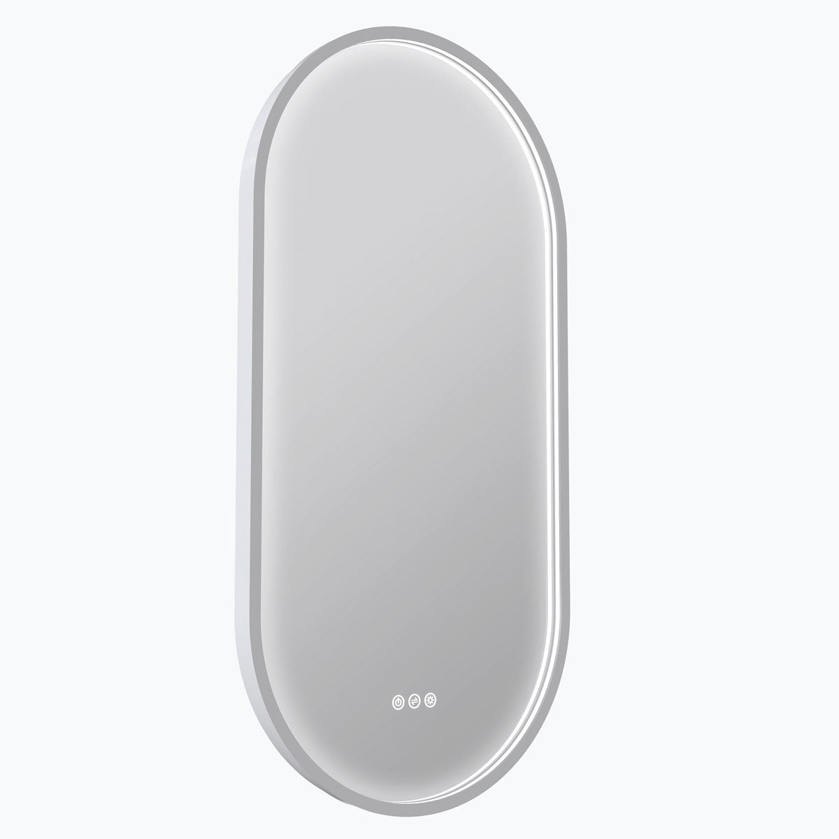 Radiant KÄPSEL - White - 500mm x 1000mm LED Mirror