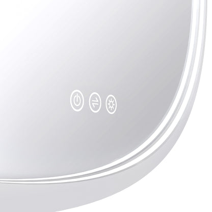 Radiant OLËK - White - 800mm LED Mirror
