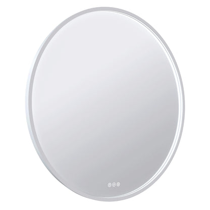 Radiant OLËK - White - 800mm LED Mirror